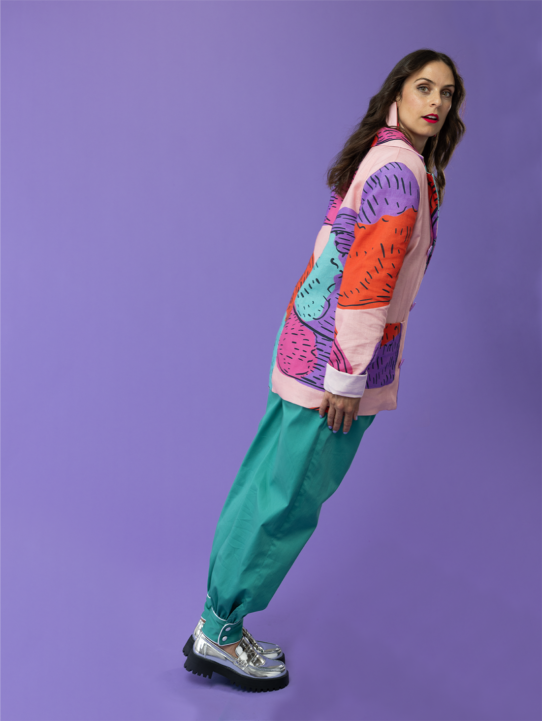 MYTHS PORT PANTS (TEAL)