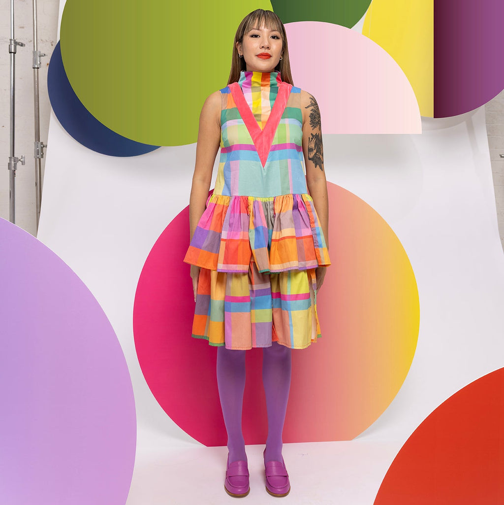 BREATHE IN THE OPEN WIND DRESS