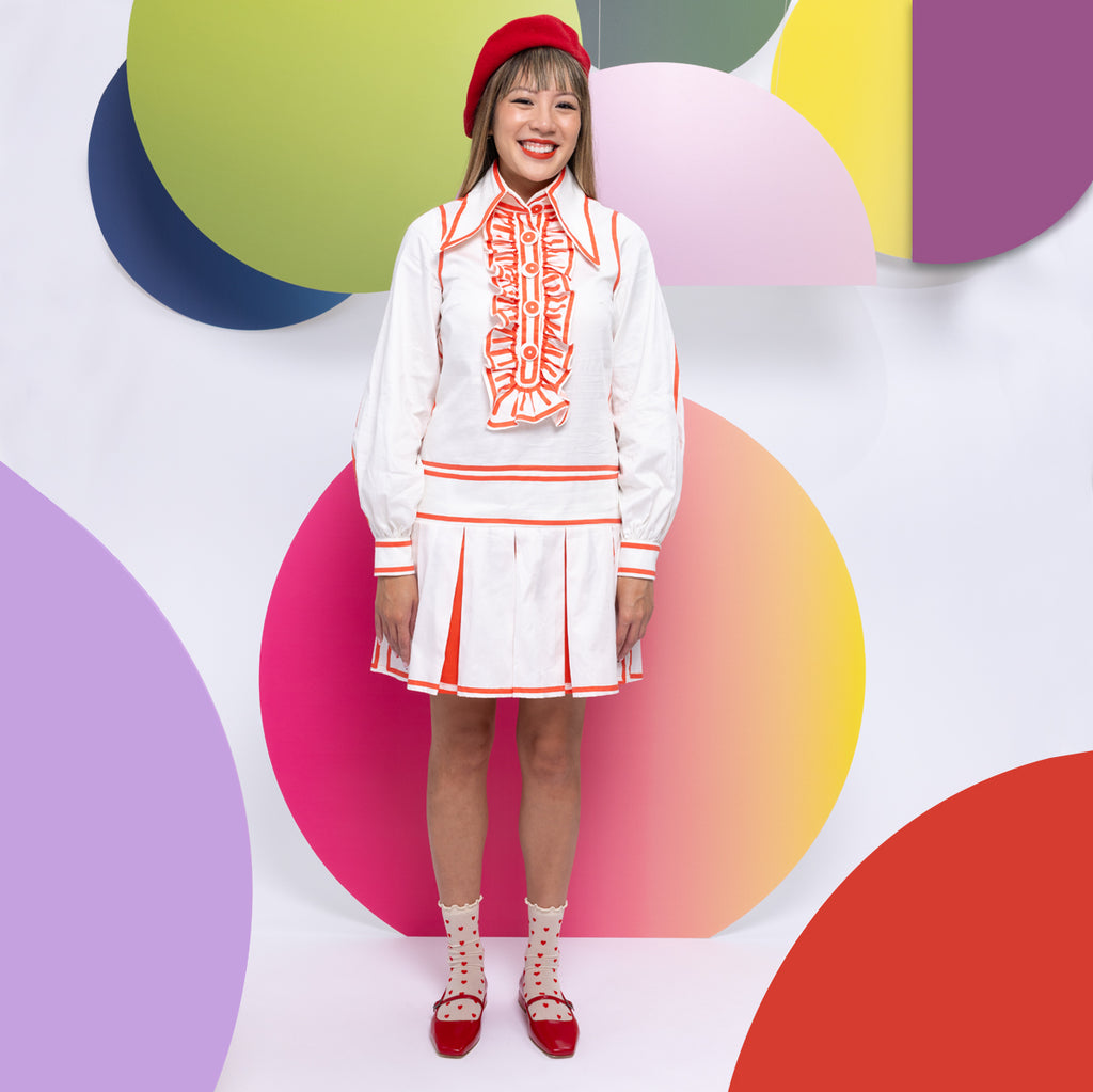 I'M LAUGHING AT CLOUDS DRESS