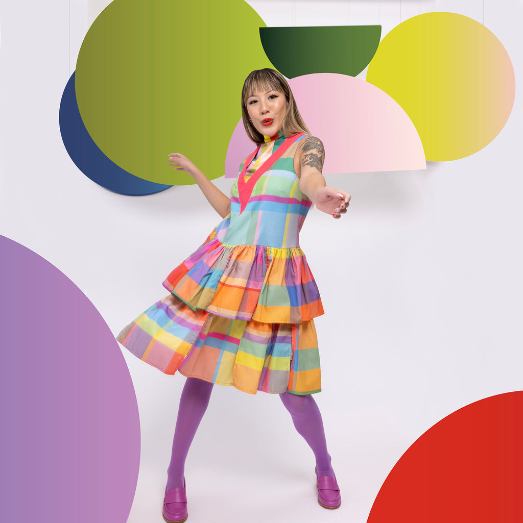 BREATHE IN THE OPEN WIND DRESS
