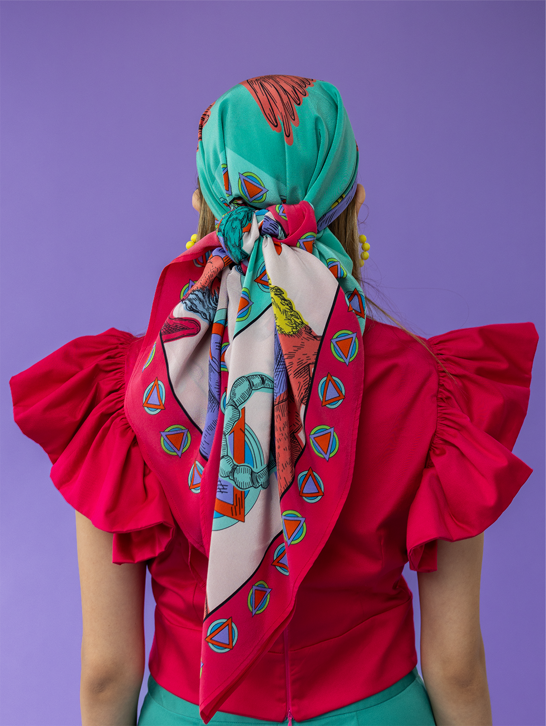 MYTHS DRIFT RUFFLE SHIRT