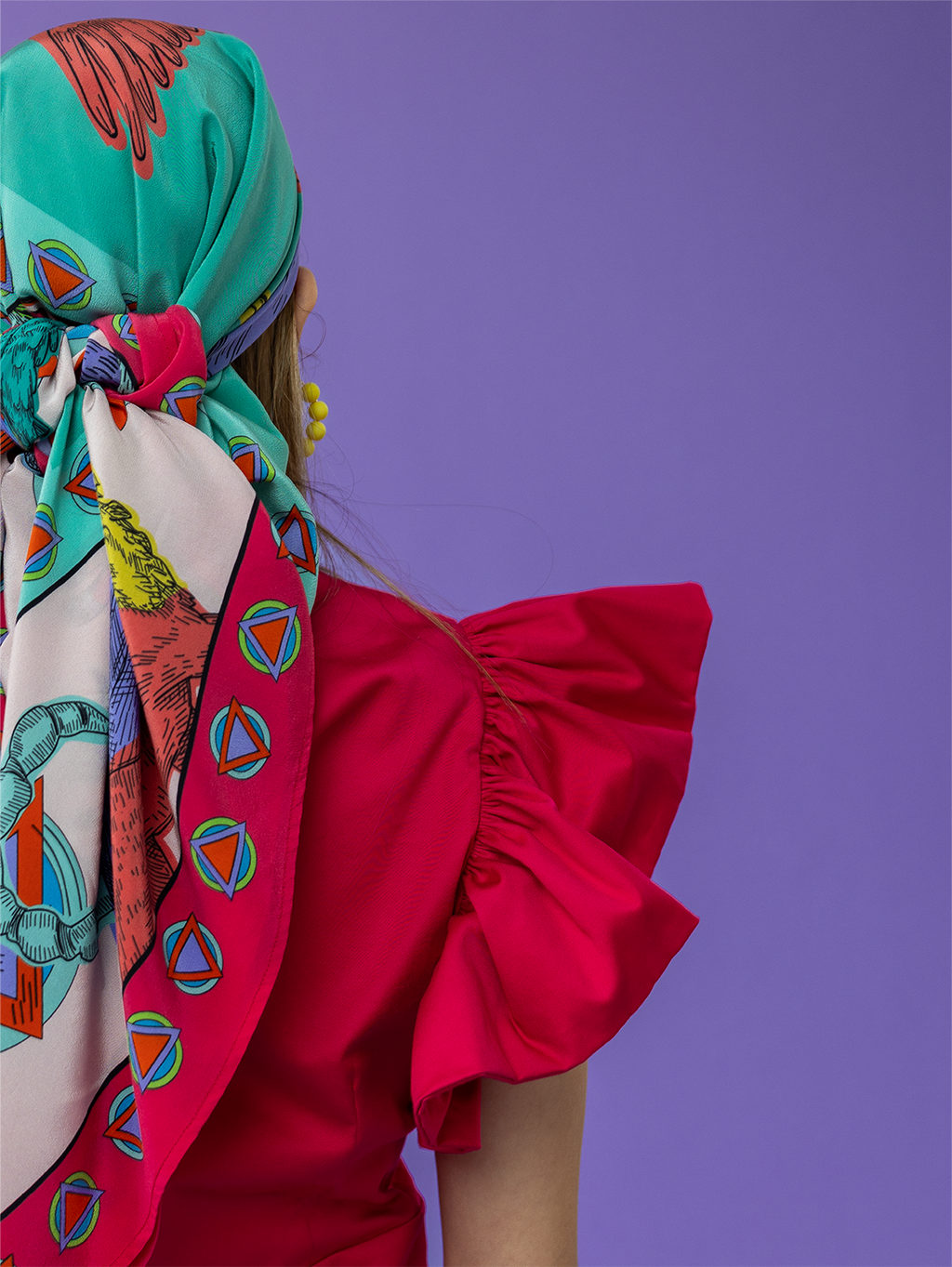 MYTHS DRIFT RUFFLE SHIRT