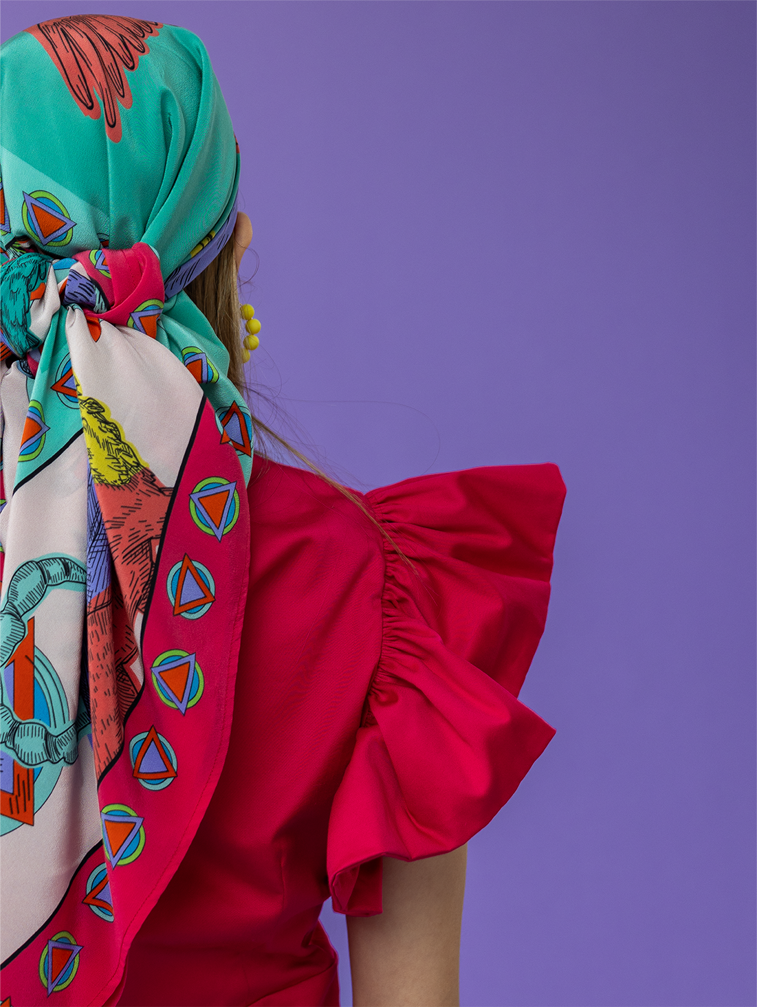 MYTHS DRIFT RUFFLE SHIRT