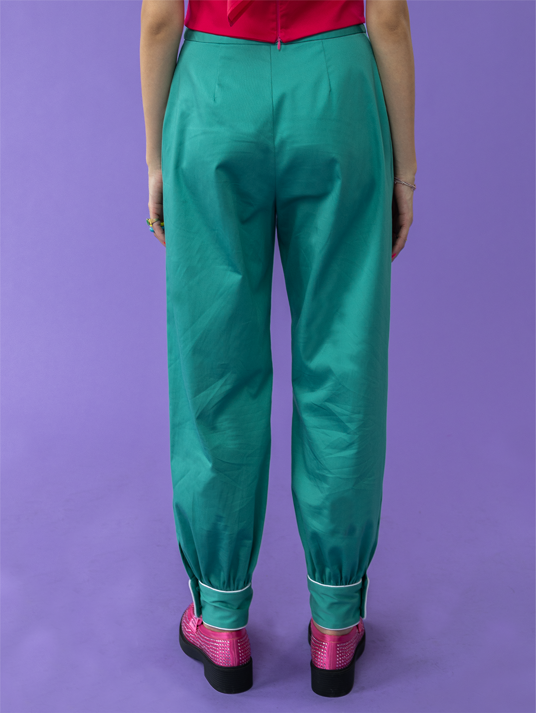 MYTHS PORT PANTS (TEAL)