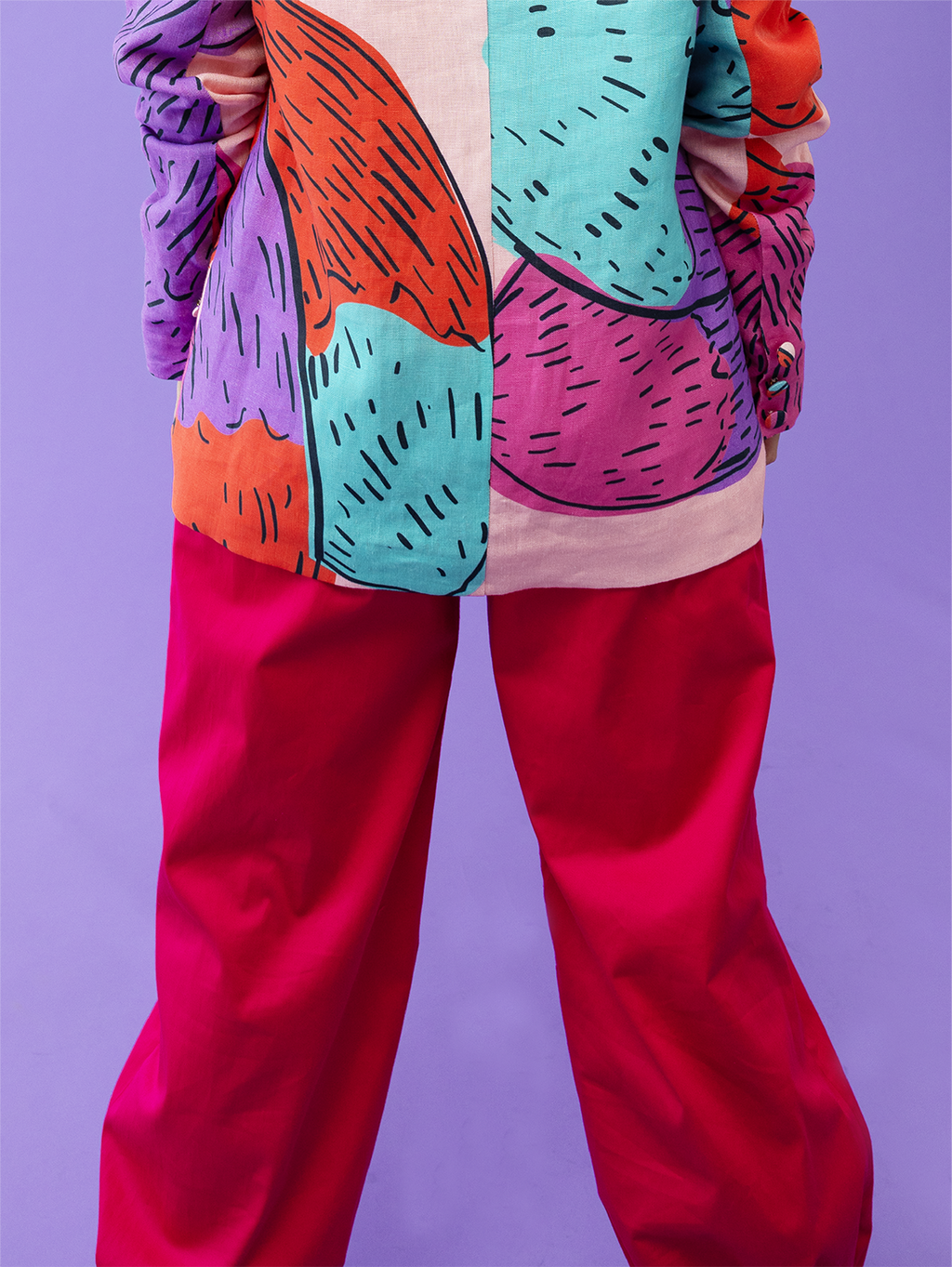 MYTHS PORT PANTS (PINK)