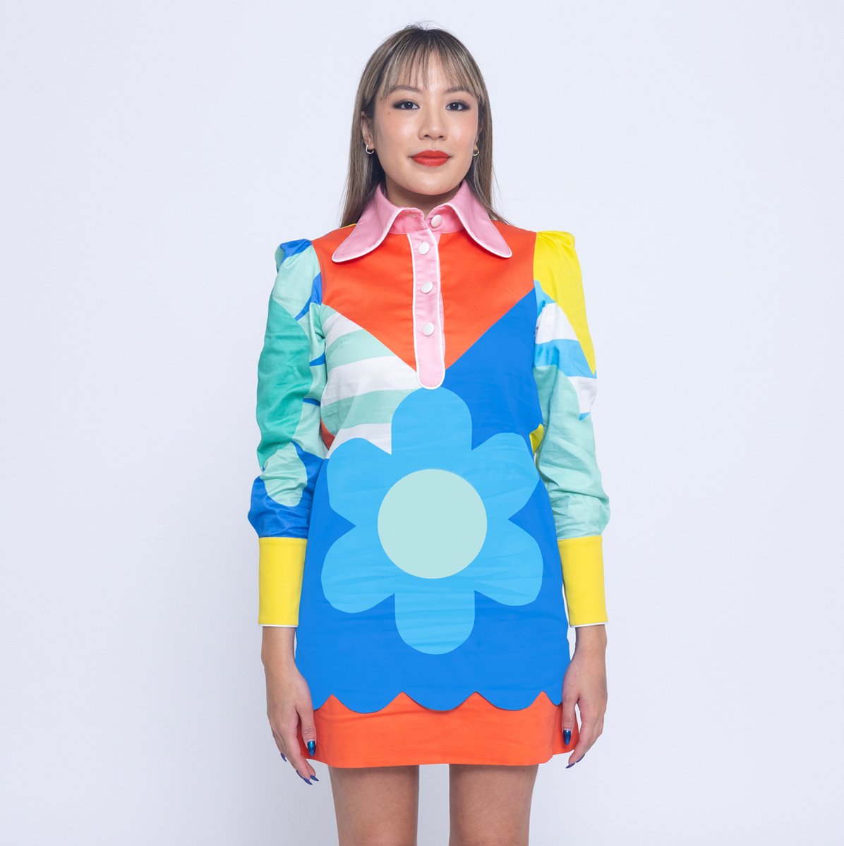 STARBOARD FLOWERS DRESS