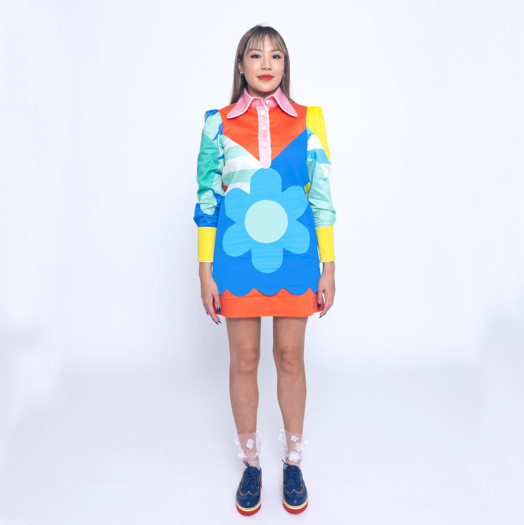 STARBOARD FLOWERS DRESS