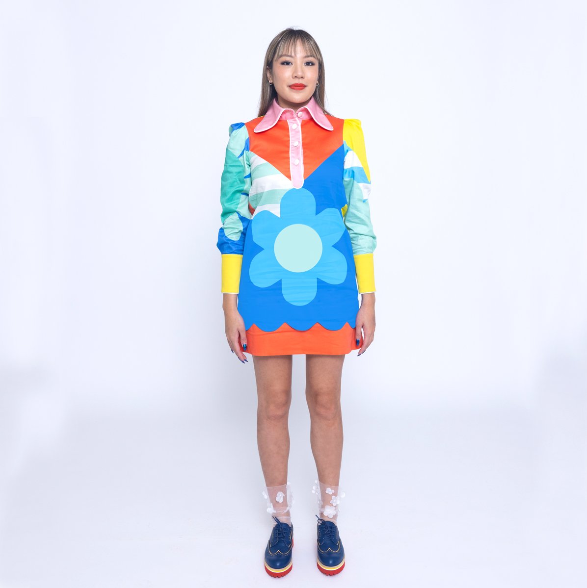 STARBOARD FLOWERS DRESS